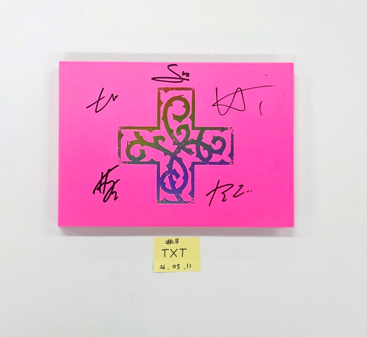 TXT "7TH YEAR: 가시덤불에 잠시 바람이 멈췄을 때 " - Hand Autographed(Signed) Promo Album [26.05.11]