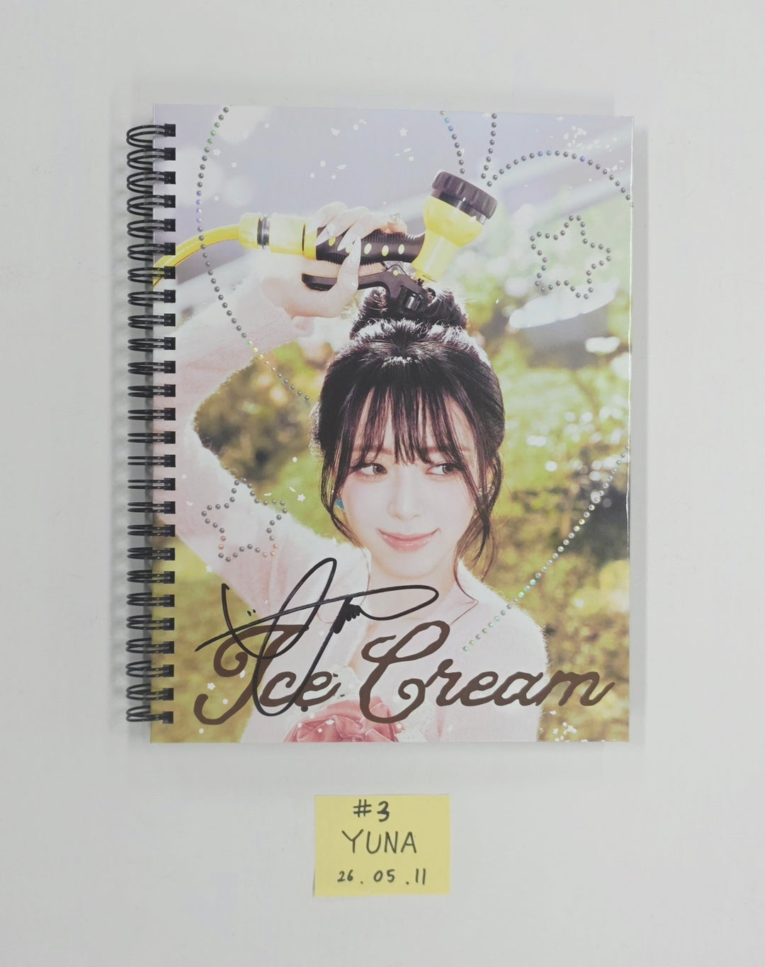 YUNA (of ITZY) "Ice Cream" - Hand Autographed(Signed) Promo Album [26.05.11]