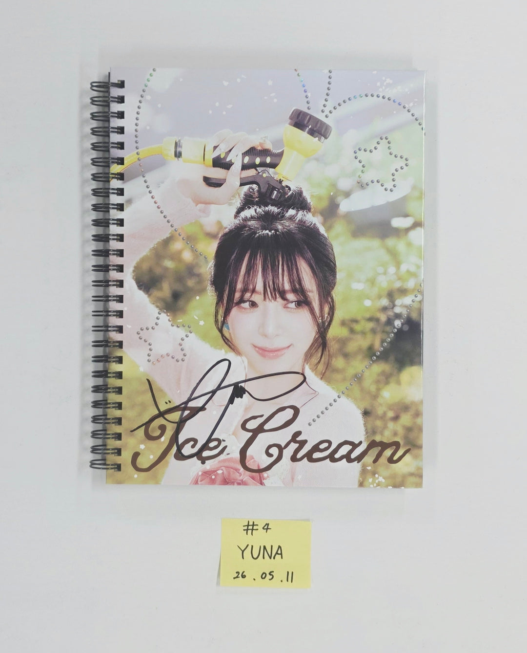 YUNA (of ITZY) "Ice Cream" - Hand Autographed(Signed) Promo Album [26.05.11]