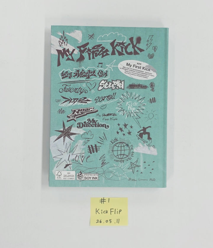 KickFlip "My First Kick" - Hand Autographed(Signed) Promo Album [26.05.11]