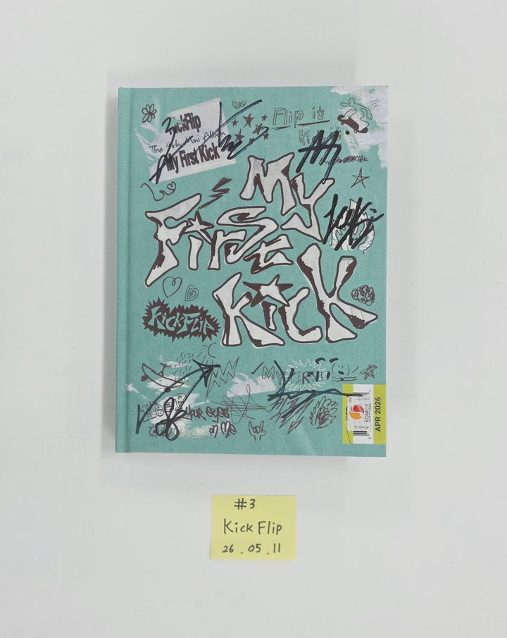 KickFlip "My First Kick" - Hand Autographed(Signed) Promo Album [26.05.11]