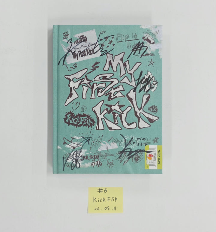 KickFlip "My First Kick" - Hand Autographed(Signed) Promo Album [26.05.11]