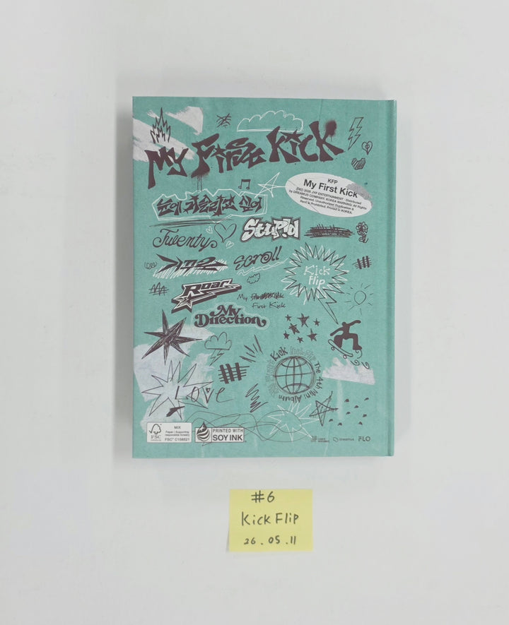 KickFlip "My First Kick" - Hand Autographed(Signed) Promo Album [26.05.11]