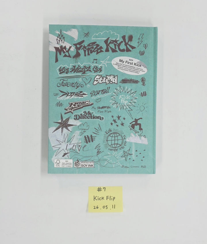 KickFlip "My First Kick" - Hand Autographed(Signed) Promo Album [26.05.11]