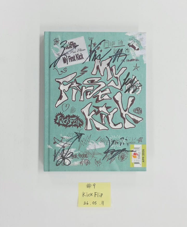 KickFlip "My First Kick" - Hand Autographed(Signed) Promo Album [26.05.11]