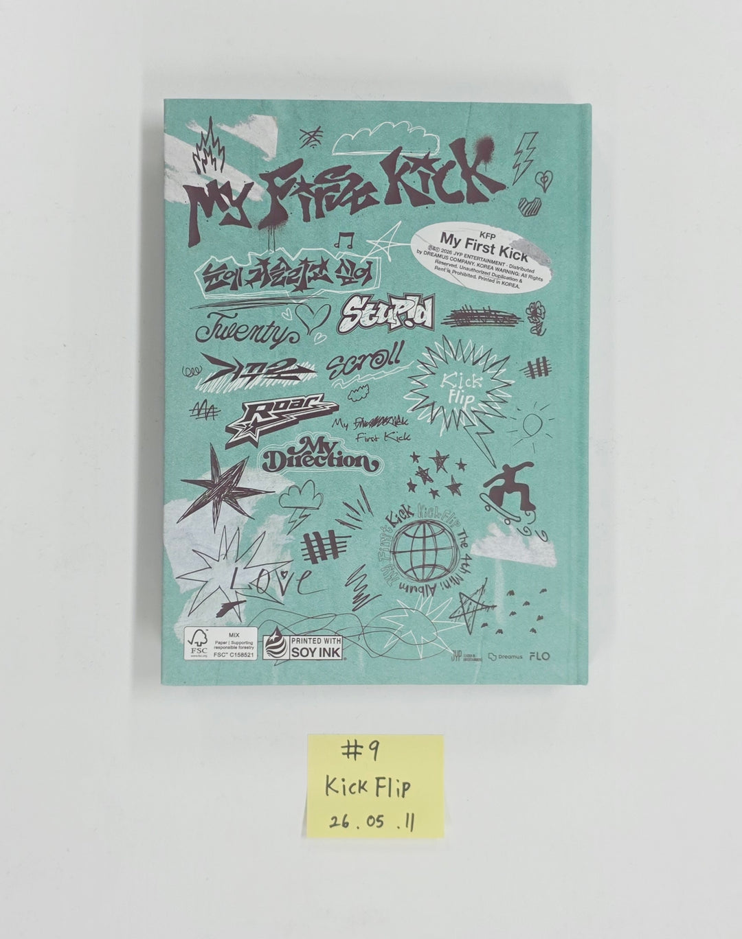KickFlip "My First Kick" - Hand Autographed(Signed) Promo Album [26.05.11]