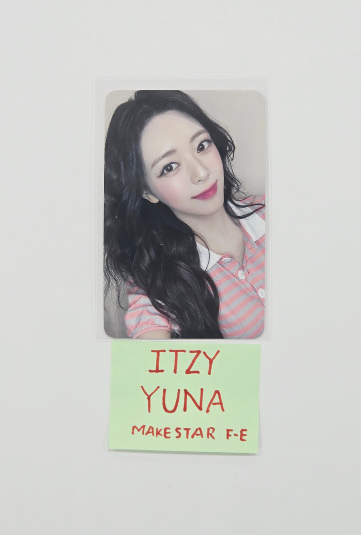 YUNA (of ITZY) "Ice Cream" - Makestar Fansign Event winner Photocard [26.05.12]
