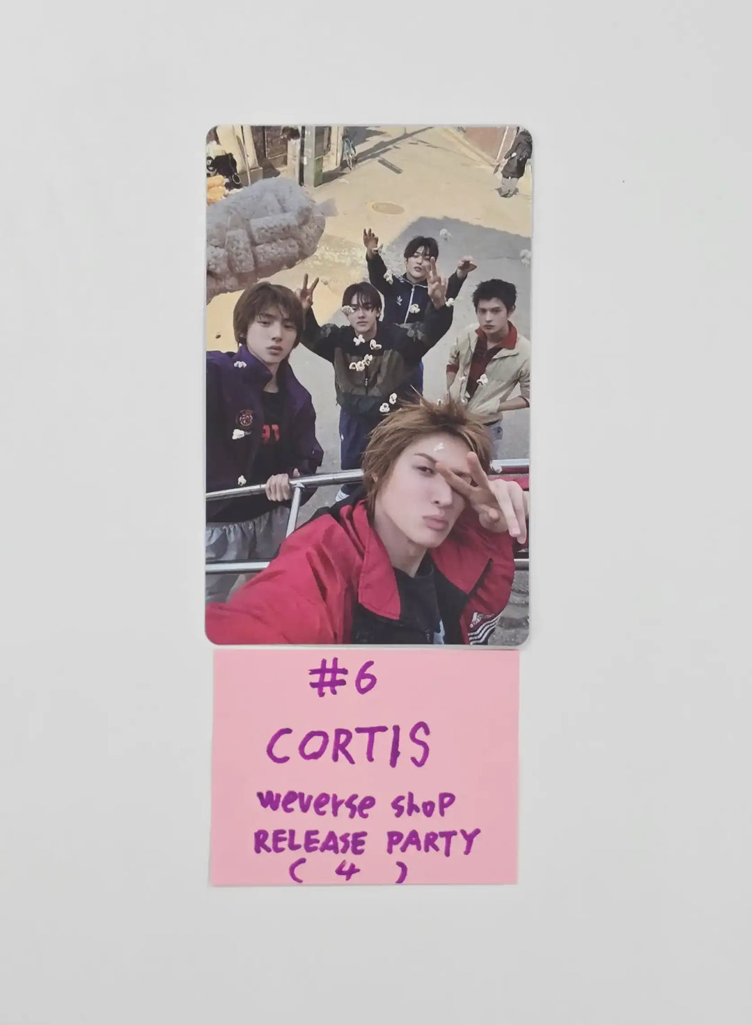 CORTIS The 2nd EP "GREENGREEN" - Weverse Shop Release Party Event Photocard (2) [26.05.13]