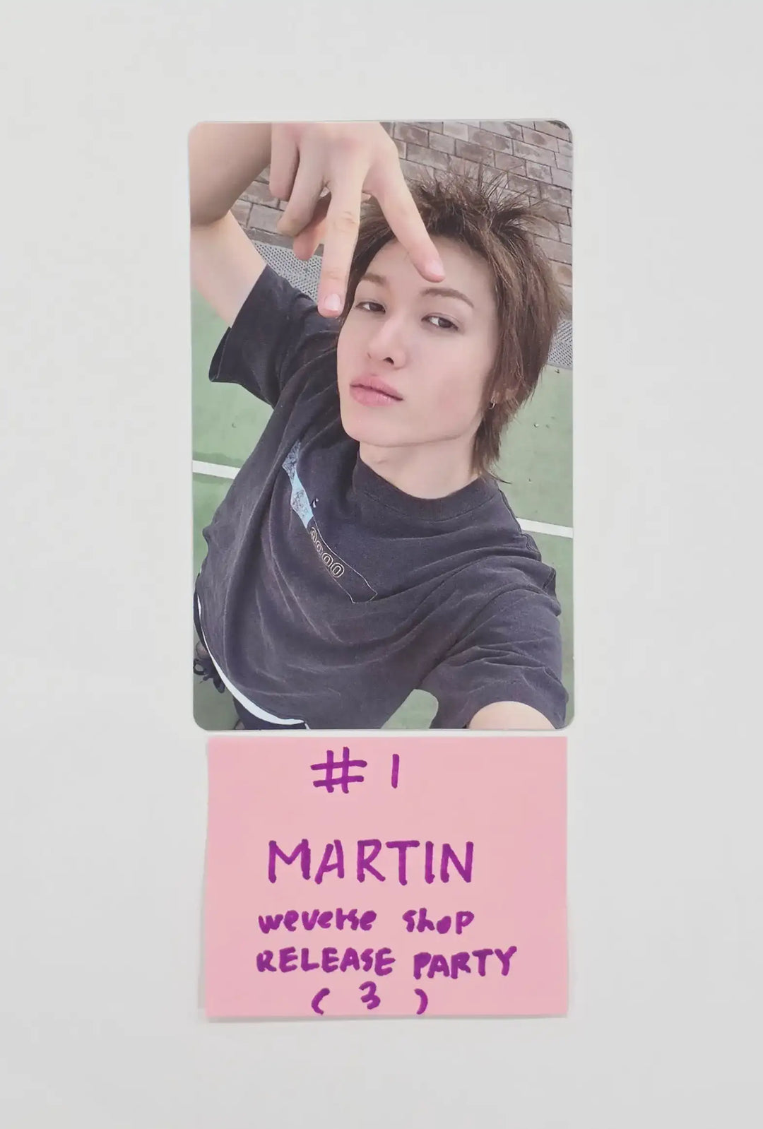 CORTIS The 2nd EP "GREENGREEN" - Weverse Shop Release Party Event Photocard (2) [26.05.13]