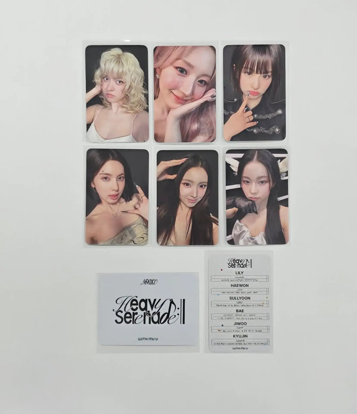 NMIXX "Heavy Serenade" - Withmuu Pre-Order Benefit Photocard (POCA ALBUM Ver.) [26.05.13]