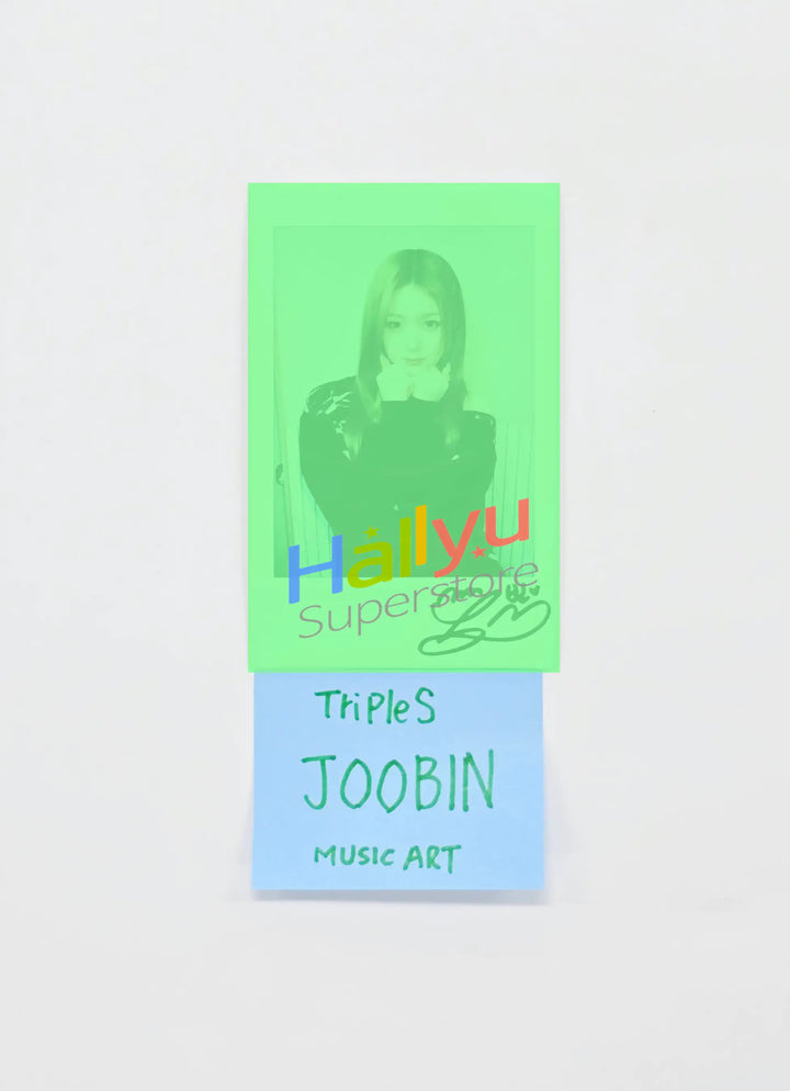 JOOBIN (of TripleS) - Hand Autographed(Signed) Polaroid [26.05.14]
