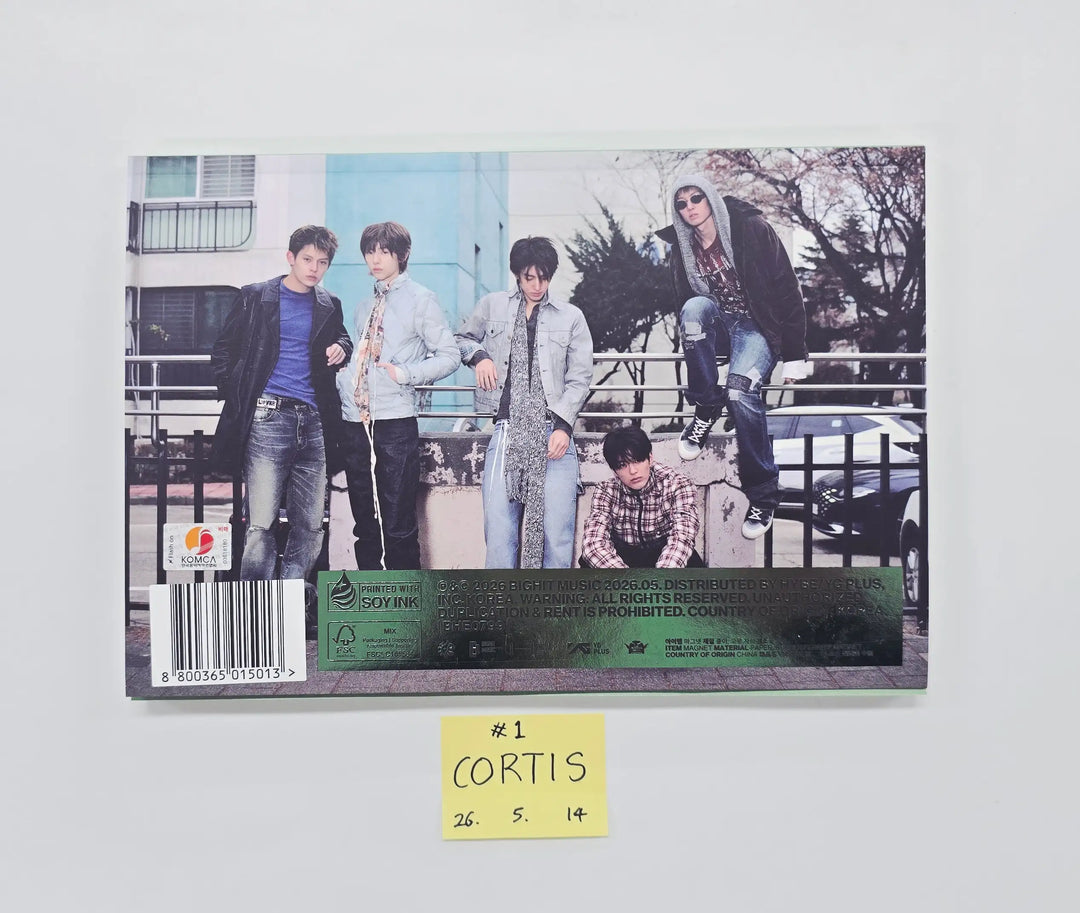 CORTIS The 2nd EP "GREENGREEN" - Hand Autographed(Signed) Promo Album [26.05.14]