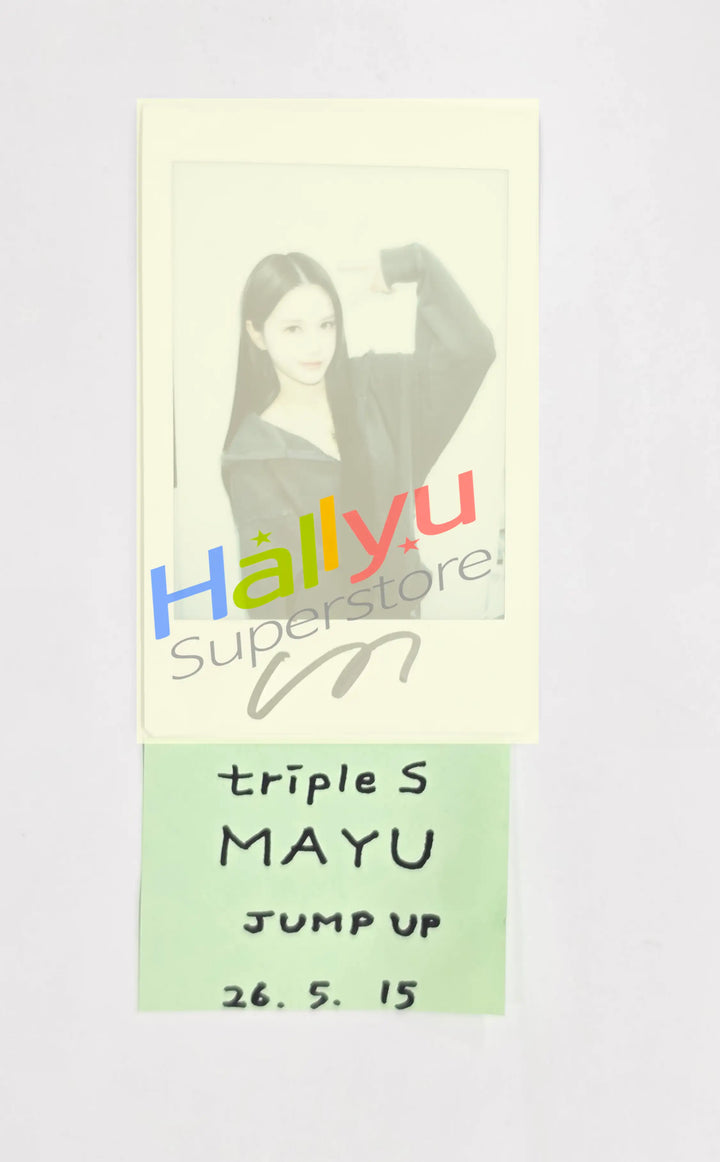 MAYU (of TripleS) - Hand Autographed(Signed) Polaroid [26.05.15]