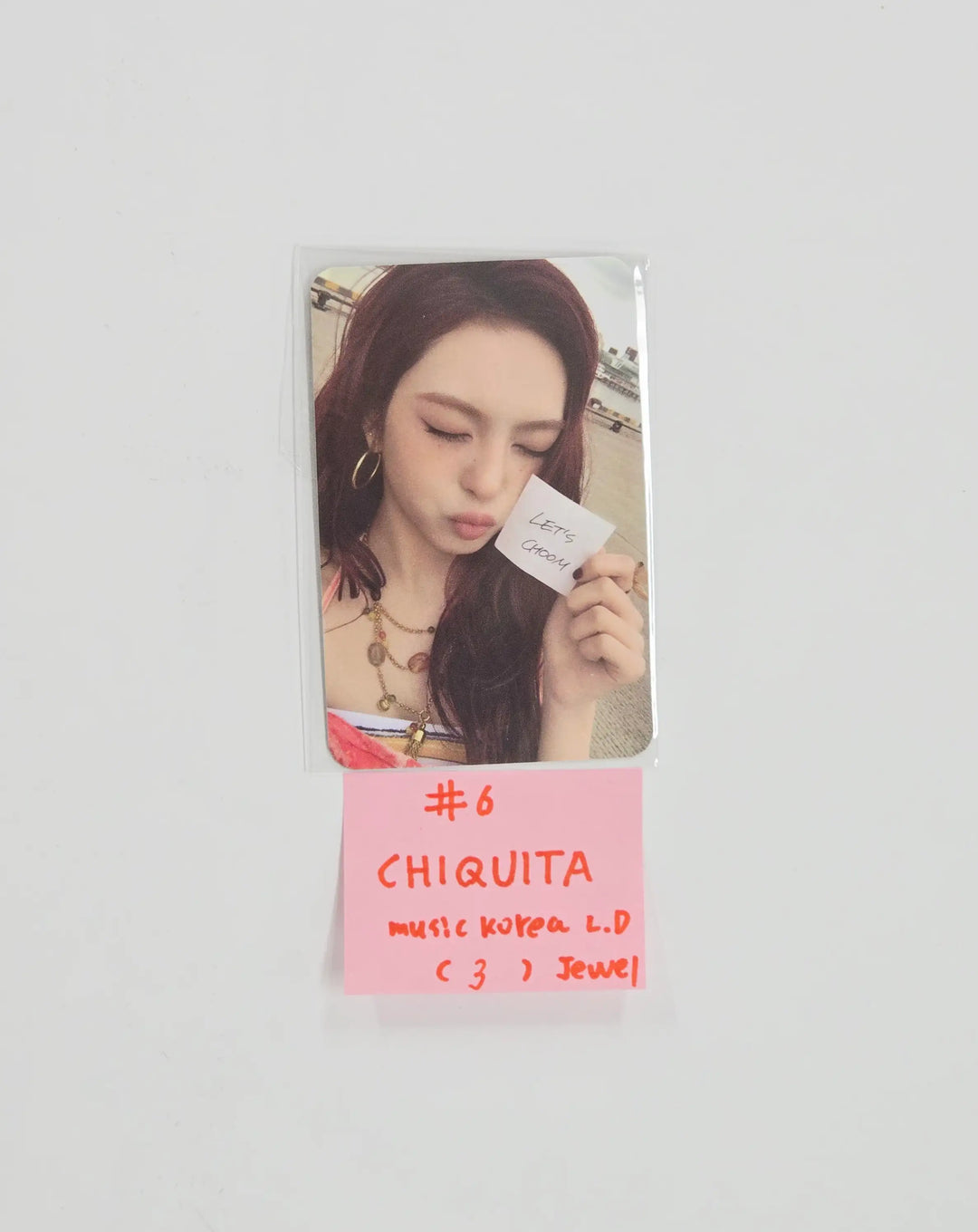 BABYMONSTER "CHOOM" - Music Korea Lucky Draw Event Photocard (Jewel ver.) [26.05.18]