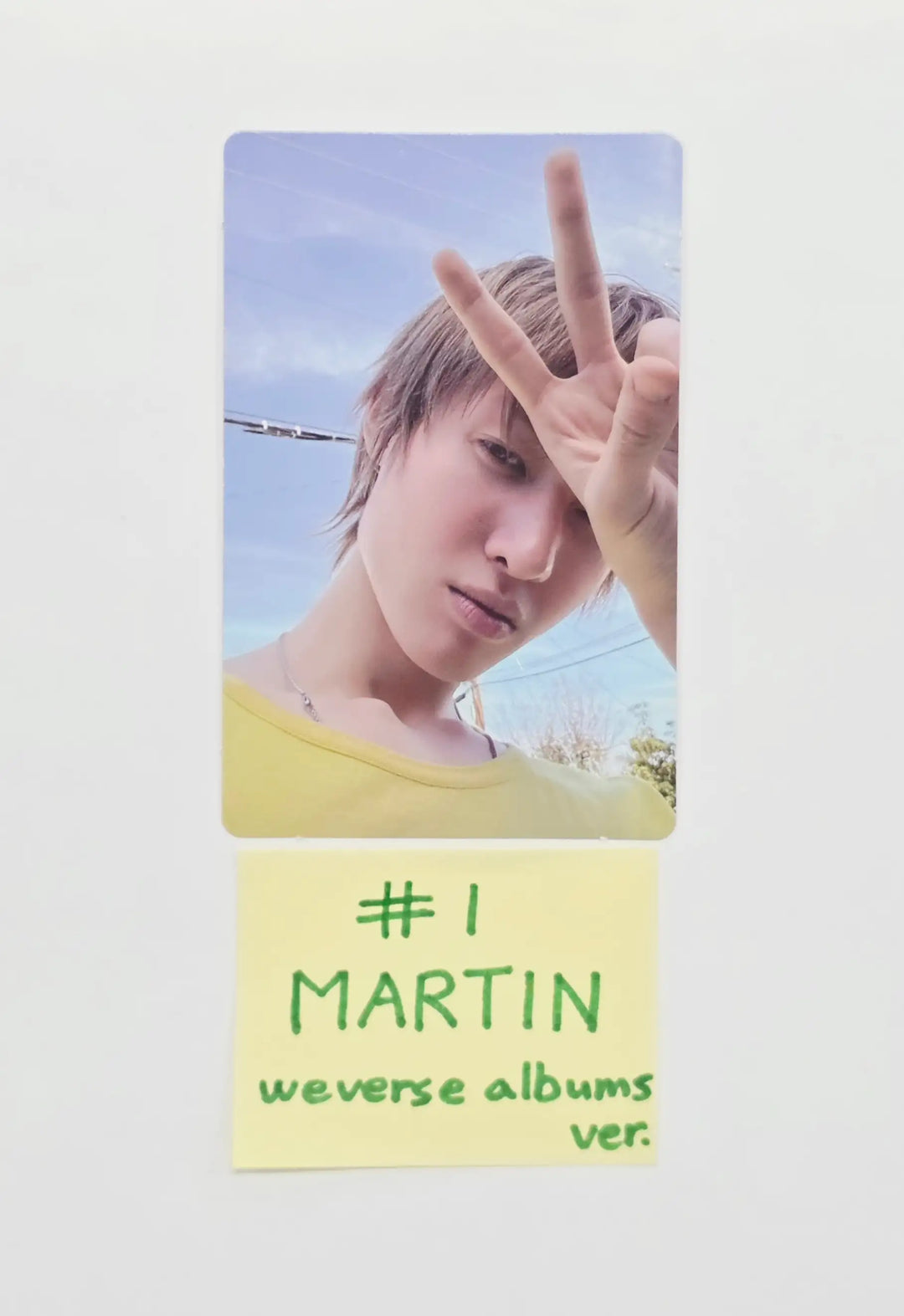CORTIS The 2nd EP "GREENGREEN" - Official Photocard (Weverse Album Ver.) [26.05.18]