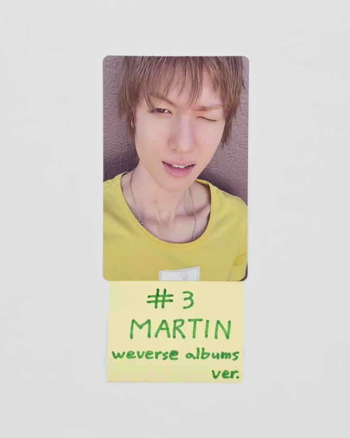 CORTIS The 2nd EP "GREENGREEN" - Official Photocard (Weverse Album Ver.) [26.05.18]