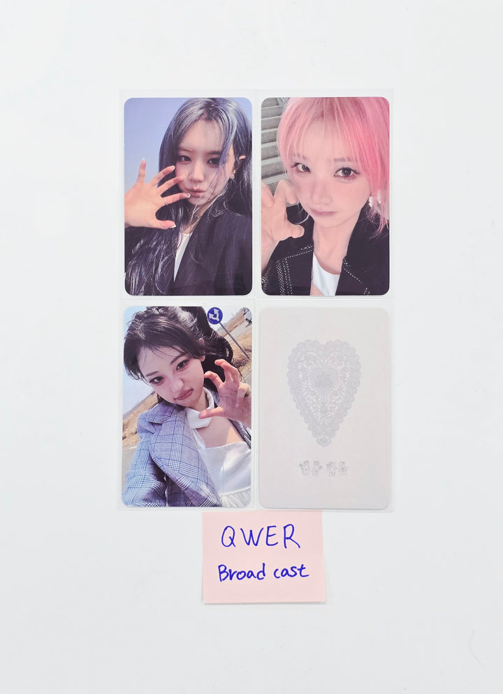 QWER - Broadcast Photocard Set (4ae) [26.05.18]