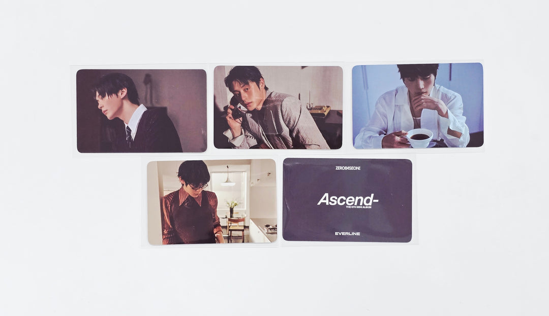ZEROBASEONE The 6th Mini Album "Ascend-" - Everline Lucky Draw Event Photocard (Set Ver.) [26.05.19]