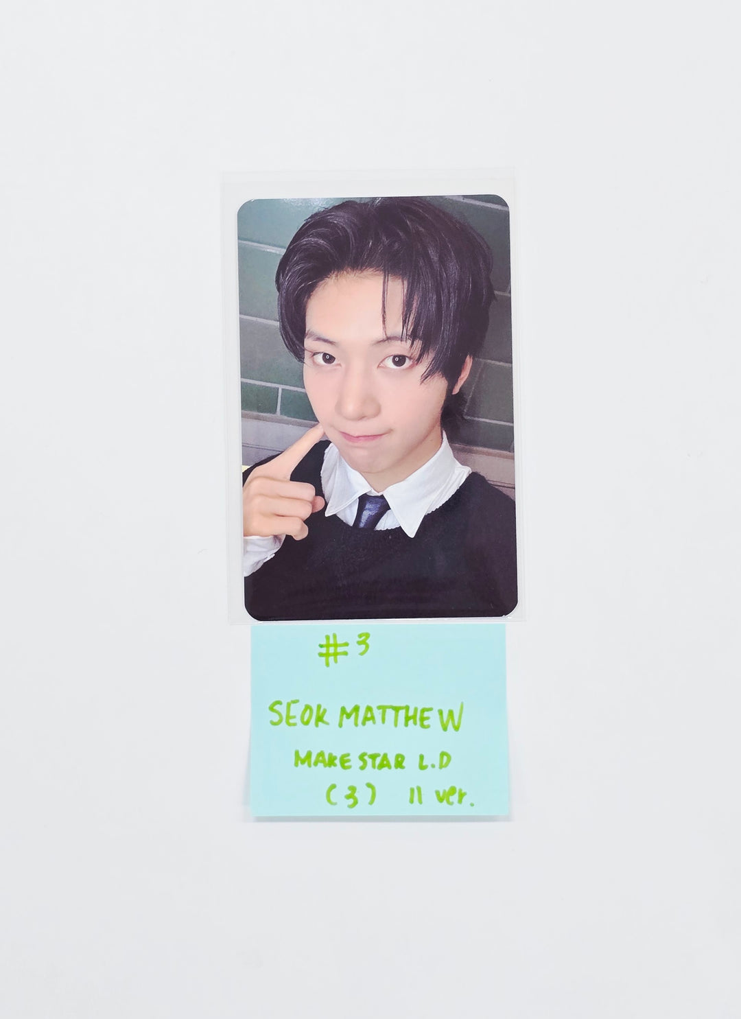 ZEROBASEONE The 6th Mini Album "Ascend-" - Makestar Lucky Draw Event Photocard (11 Ver.) [26.05.19]