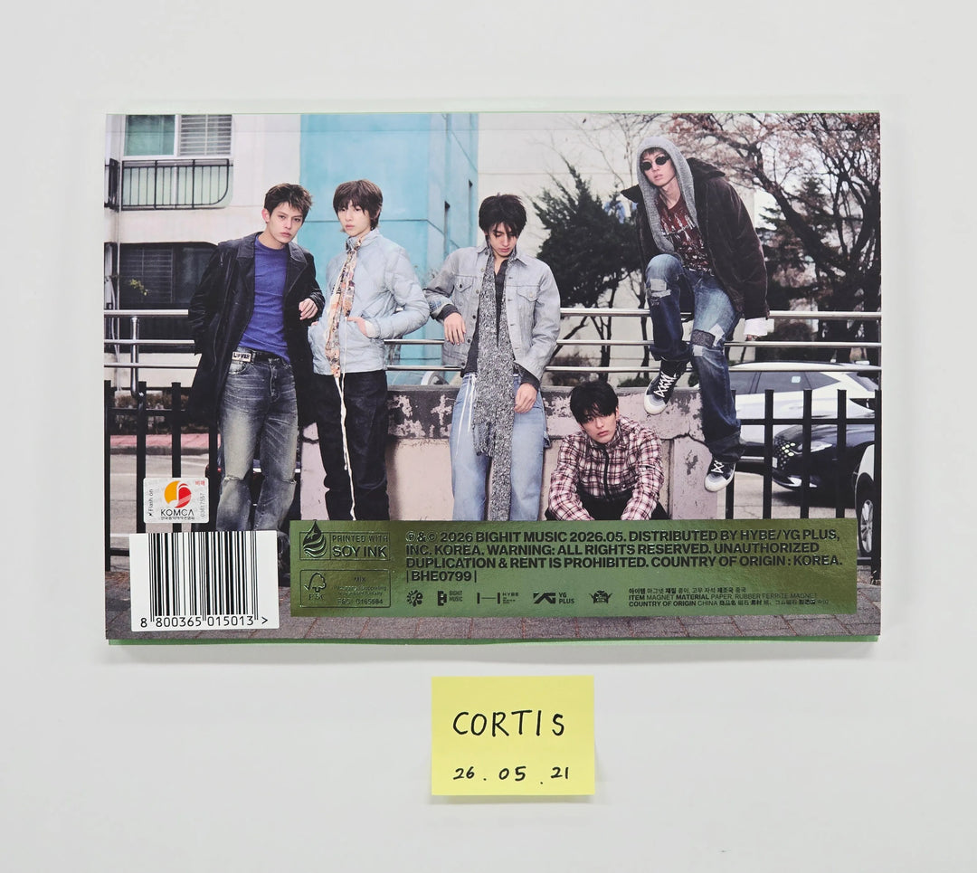 CORTIS The 2nd EP "GREENGREEN" - Hand Autographed(Signed) Promo Album [26.05.21]
