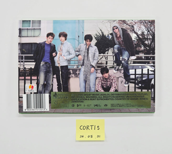 CORTIS The 2nd EP "GREENGREEN" - Hand Autographed(Signed) Promo Album [26.05.21]