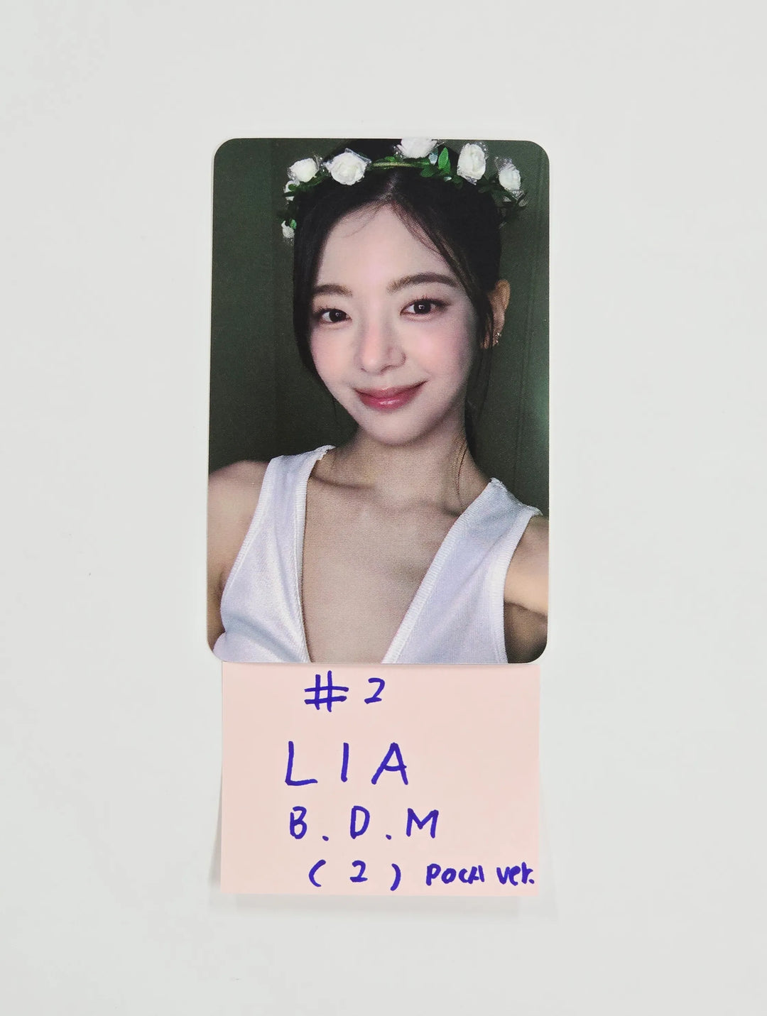 ITZY "Motto" - Blue Dream Media Pre-Order Benefit Photocard (POCAALBUM Ver.) [26.05.21]