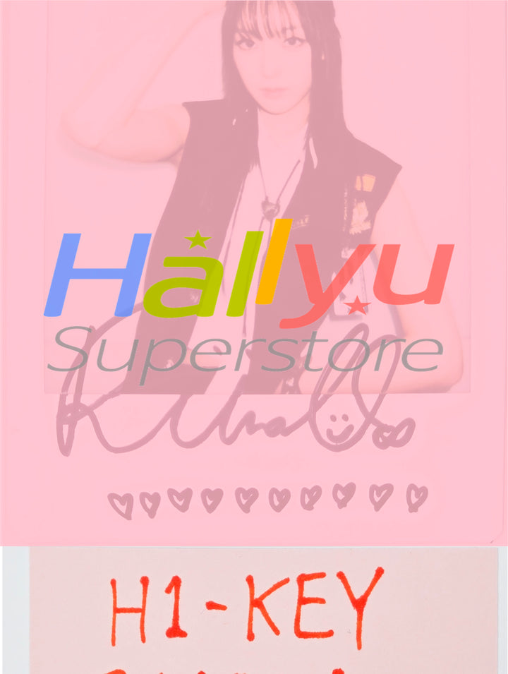 RIINA (Of H1-KEY) - Hand Autographed(Signed) Polaroid [26.05.21]