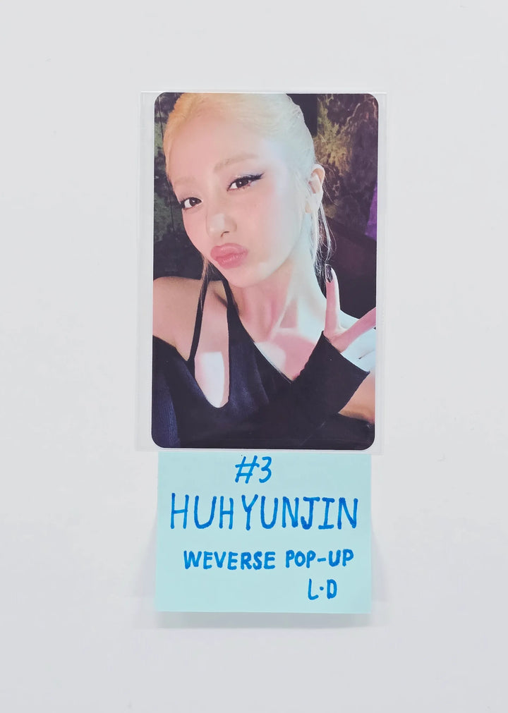 LE SSERAFIM "PUREFLOW" - Weverse Shop POP-UP Store Lucky Draw Event Photocard [26.05.22]