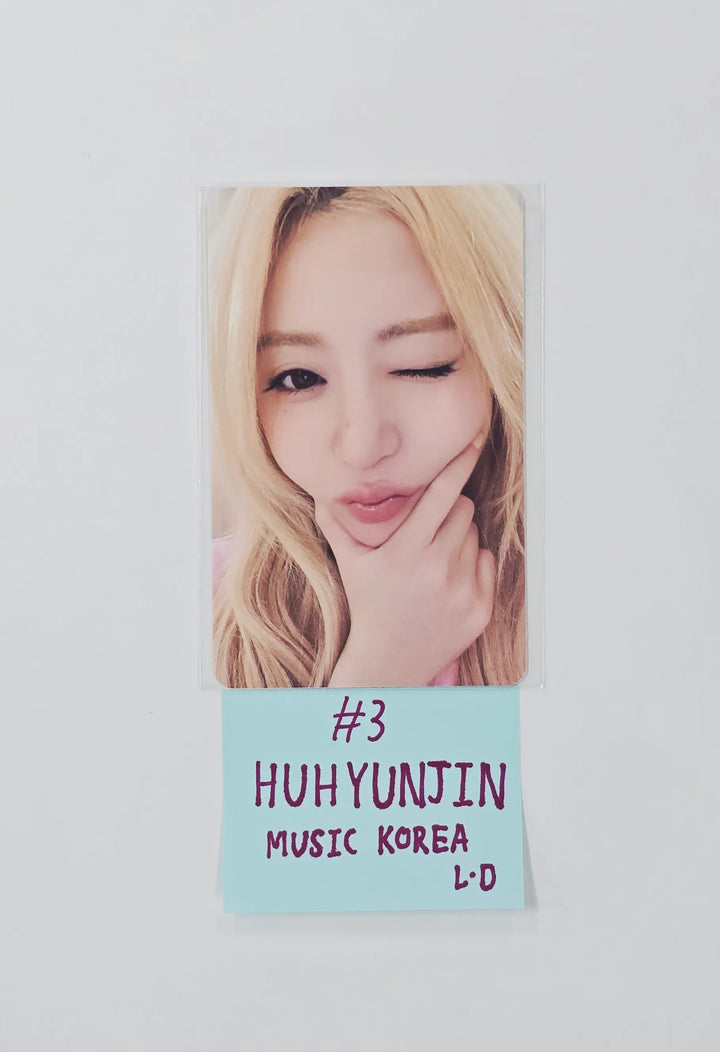 LE SSERAFIM "PUREFLOW" - Music Korea Lucky Draw Event Photocard [26.05.22]