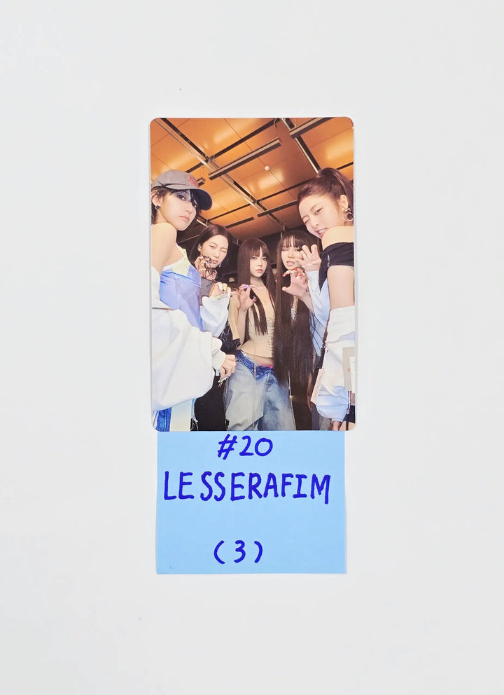 LE SSERAFIM "PUREFLOW" - POP-UP Store Random Trading Mini Photocard [26.05.22]