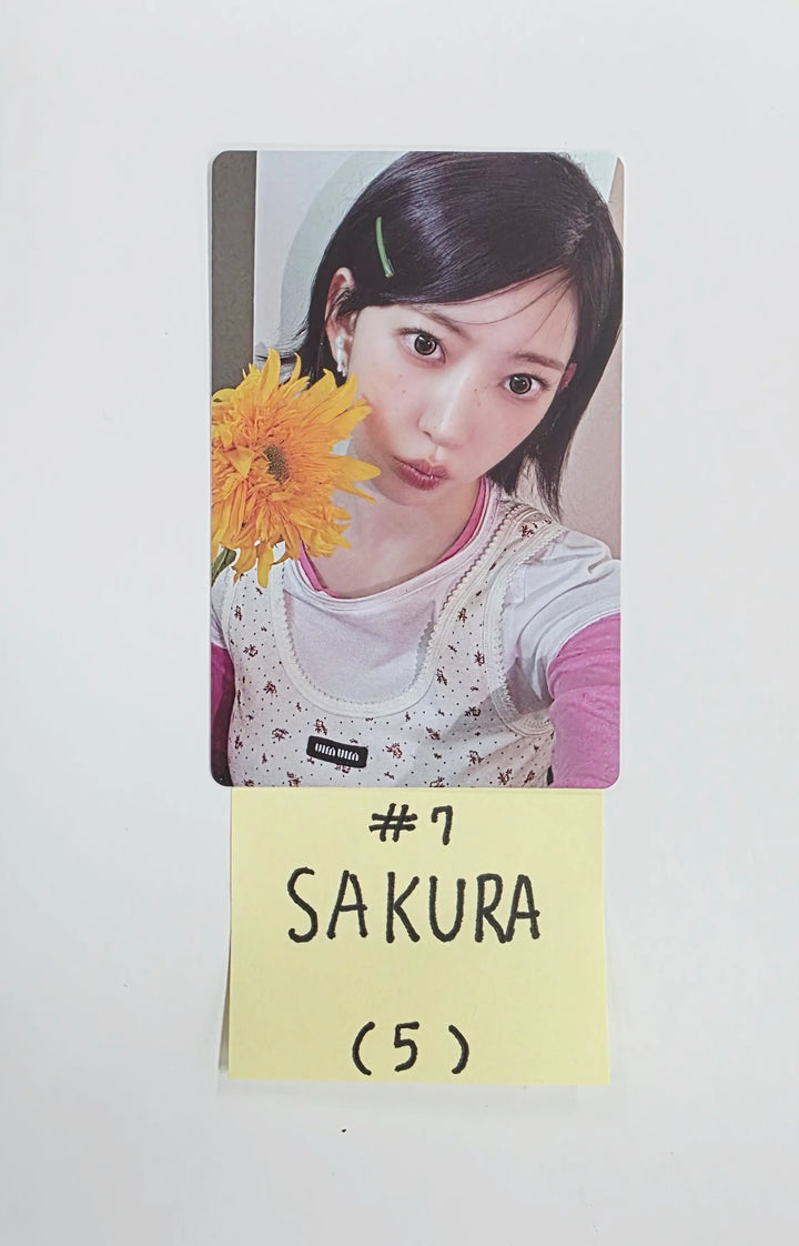 LE SSERAFIM "PUREFLOW" - Official Photocard [26.05.22] (Restocked 6/16)