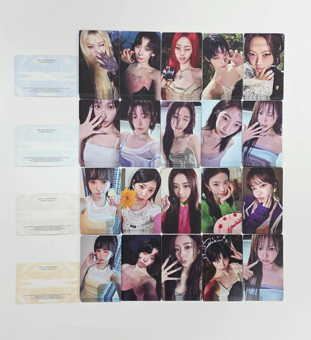 LE SSERAFIM "PUREFLOW" - Official Photocard [26.05.22] (Restocked 6/16)