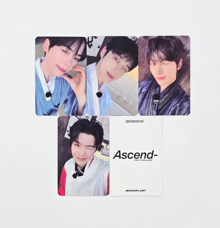 ZEROBASEONE The 6th Mini Album "Ascend-" - Music Plant Pre-Order Benefit Photocard [26.05.26]