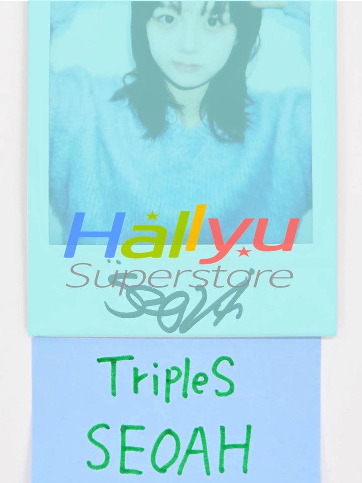 SEOAH (of Triples) - Hand Autographed(Signed) Polaroid [26.05.26]