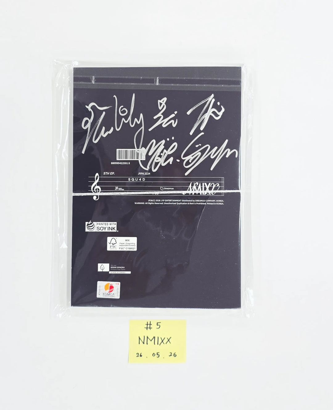 NMIXX "Heavy Serenade" - Hand Autograhped(Signed) Promo Album [26.05.26]