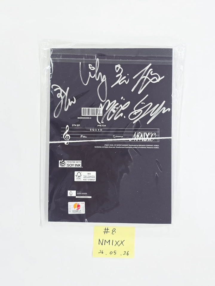 NMIXX "Heavy Serenade" - Hand Autograhped(Signed) Promo Album [26.05.26]