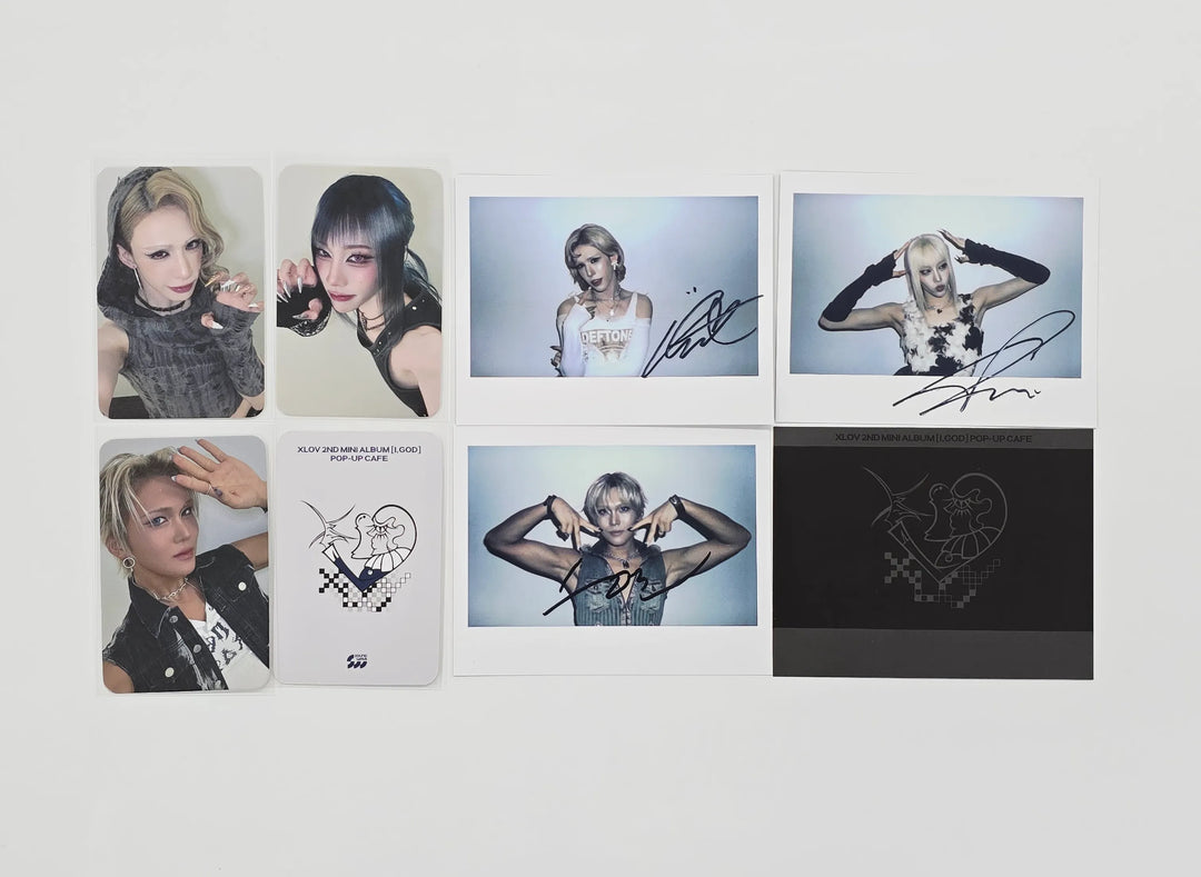 XLOV "I,God" - Soundwave POP-UP Store Lucky Draw Event Photocard, Polaroid type Photocard [26.05.27]
