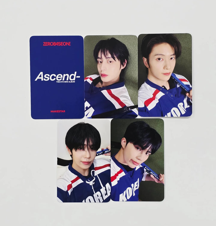 ZEROBASEONE The 6th Mini Album "Ascend-" - Makestar Pre-Order Benefit Photocard (11 Ver.) [26.05.27]