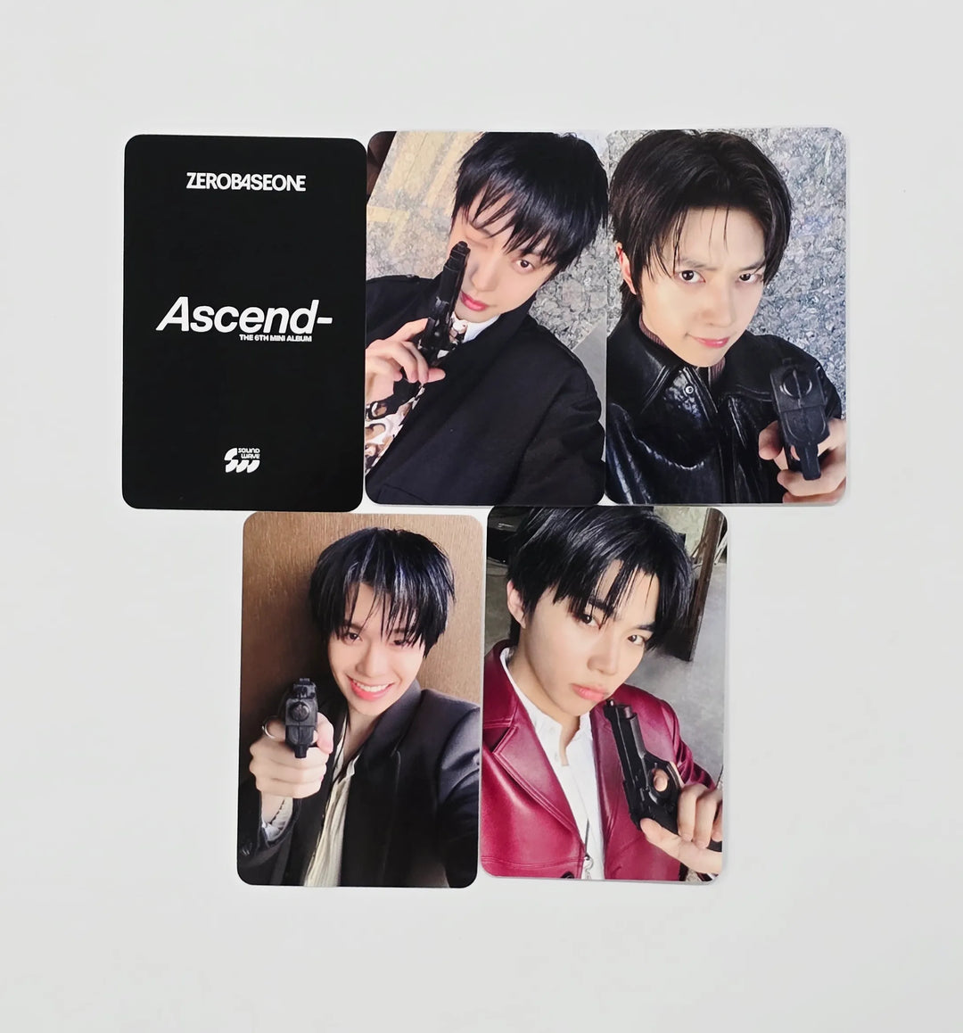 ZEROBASEONE The 6th Mini Album "Ascend-" - Soundwave Pre-Order Benefit Photocard (11 Ver.) [26.05.27]