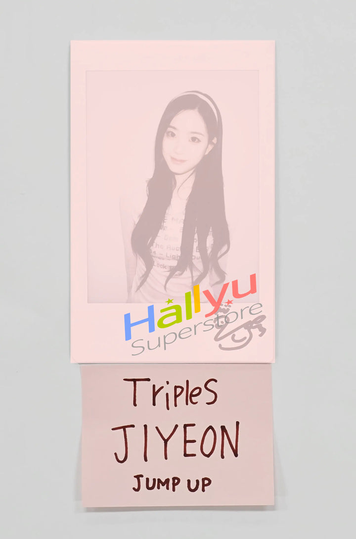 JiYeon (of TripleS) - Hand Autographed(Signed) Polaroid [26.05.28]
