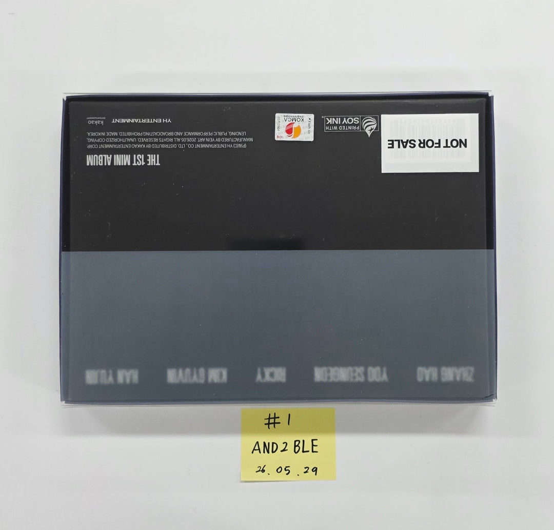 AND2BLE "Sequence 01: Curiosity" - Hand Autographed(Signed) Promo Album [26.05.29]