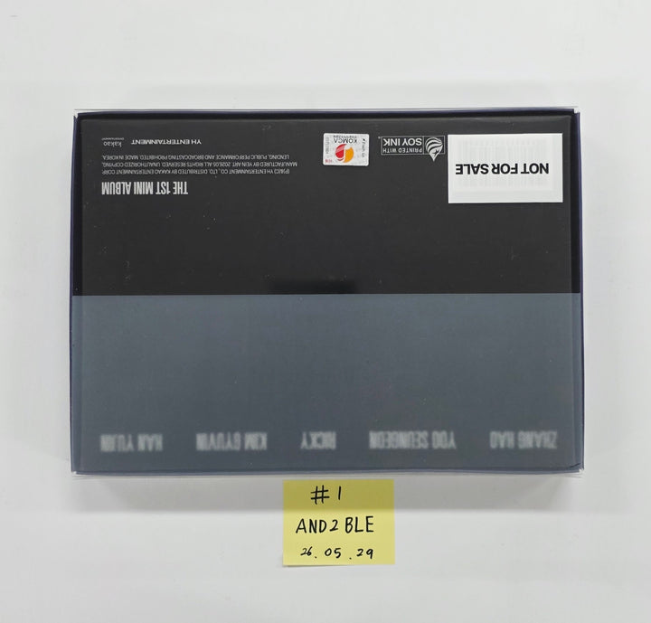 AND2BLE "Sequence 01: Curiosity" - Hand Autographed(Signed) Promo Album [26.05.29]