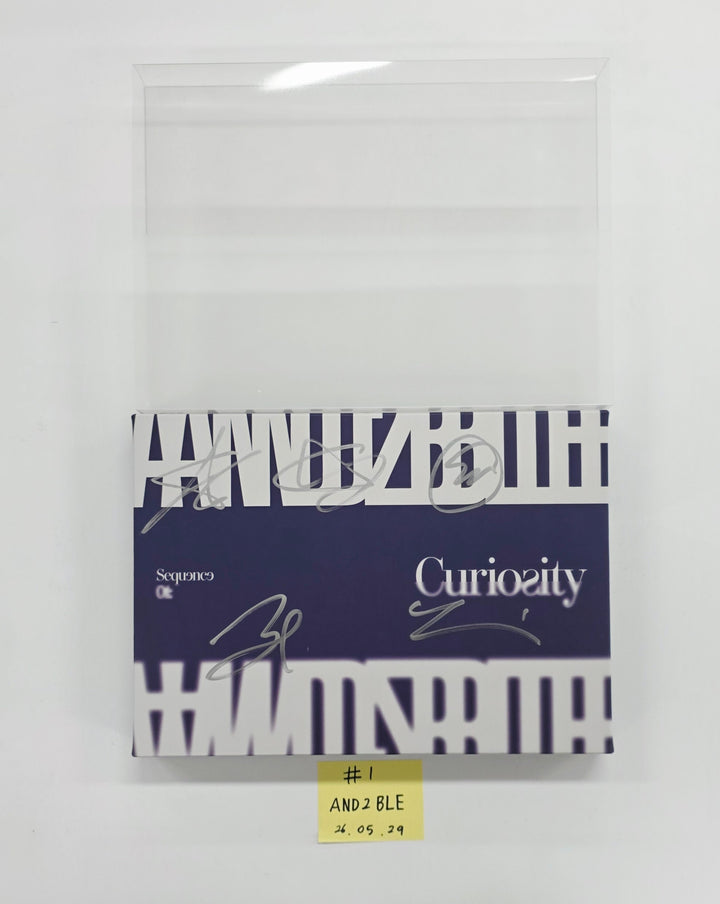 AND2BLE "Sequence 01: Curiosity" - Hand Autographed(Signed) Promo Album [26.05.29]