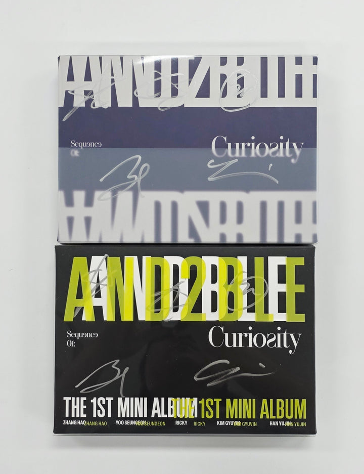 AND2BLE "Sequence 01: Curiosity" - Hand Autographed(Signed) Promo Album [26.05.29]