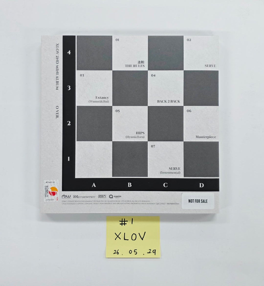 XLOV "I,God" - Hand Autographed(Signed) Promo Album [26.05.29]