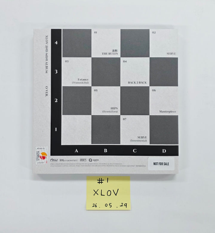 XLOV "I,God" - Hand Autographed(Signed) Promo Album [26.05.29]