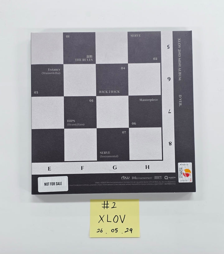 XLOV "I,God" - Hand Autographed(Signed) Promo Album [26.05.29]