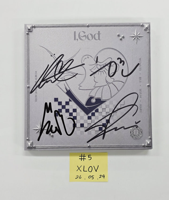 XLOV "I,God" - Hand Autographed(Signed) Promo Album [26.05.29]