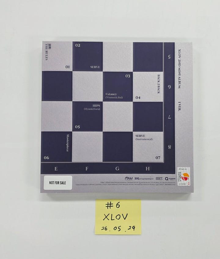 XLOV "I,God" - Hand Autographed(Signed) Promo Album [26.05.29]