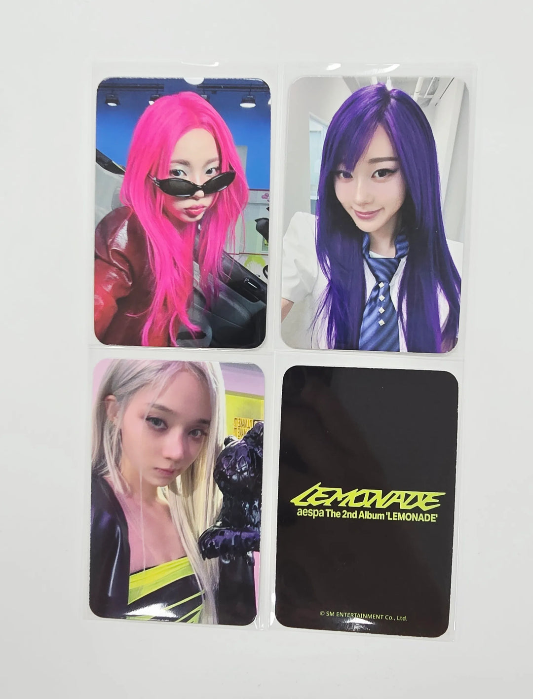 Aespa - "aespa WEEK - MAKE IT LEMONADE" Soundwave Lucky Draw Event Photocard (MUTANT Ver.) [26.05.29]